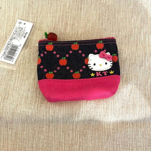 Hello kitty apple charm denim - apple,