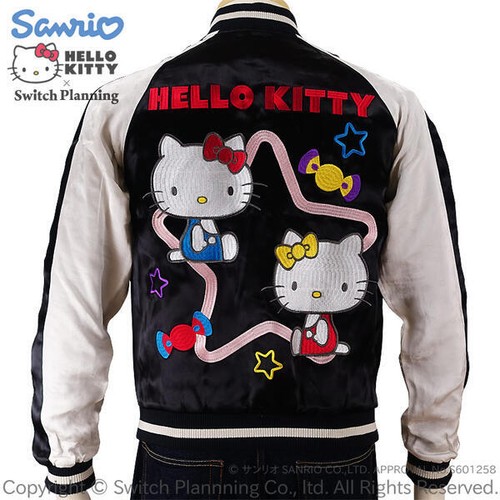 Giacca sukajan hello kitty - giacca,