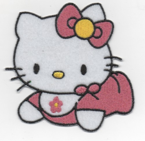 Patch ricamo toppa - patch, hello