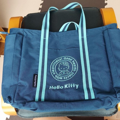 Borsa tote hello kitty - hello, navy