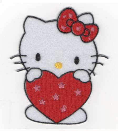 Patch ricamo toppa hello - toppa, kitty