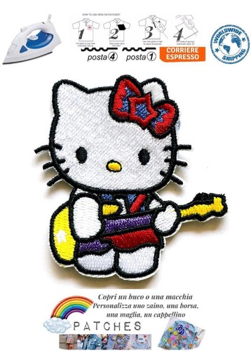 Patch rock hello kitty sanrio - rock,