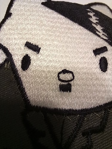Hello kitty toppa ricamata - hello,
