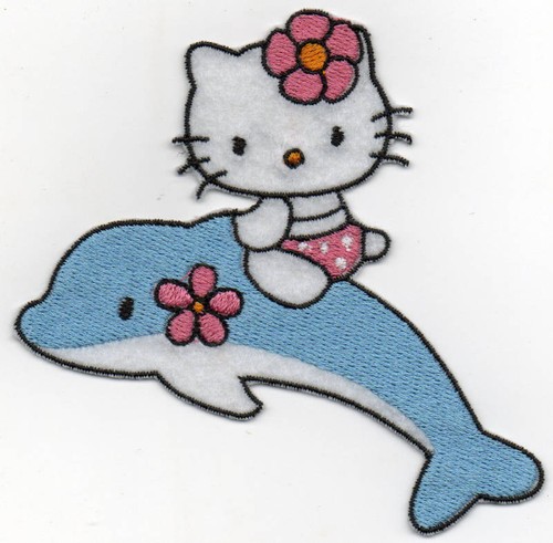 Patch ricamo toppa hello - ricamo, kitty